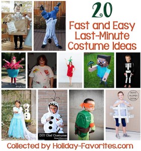 20 Last-Minute Costume Ideas | Holiday Favorites